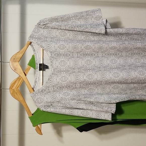 Worthington Bundle – 2 XL Blouses | Bell Sleeve + V-Neck Tank | Career to Casua - Picture 16 of 16